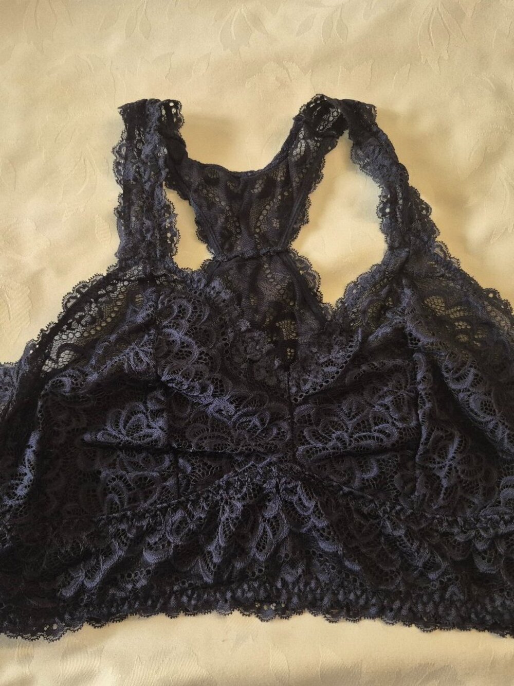 2/$25 Navy Lace Bralette